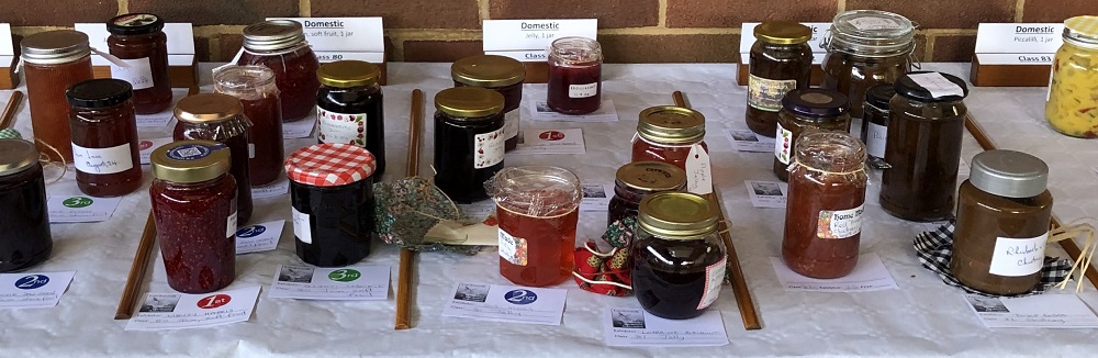 Jams and preserves on the show bench